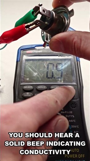 Testing A Car Headlight Bulb Without Power! #shortsfeed #powersource #diy