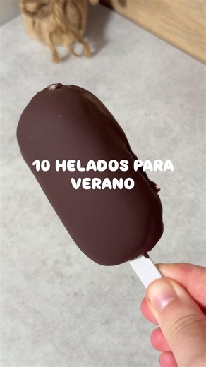🍦 Magnum saludable | Helado fácil con solo 5 ingredientes | Parte 4 de 10 helados para verano