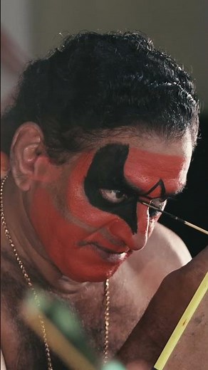 From Ordinary to Extraordinary: The Mesmerizing Beauty of Kathakali Makeup and Costumes #Kathakali