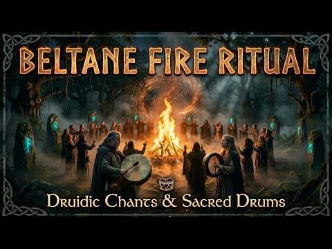 Ancient Beltane Fire Ritual | Druidic Chants and Sacred Drums