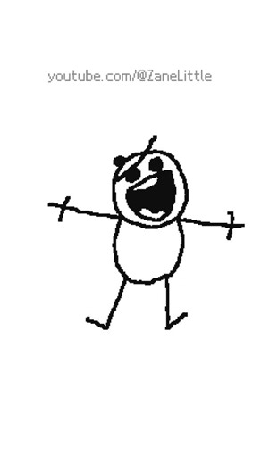 Zane Little on Instagram: "The Goober Slide #flipnote #animation #dsi"