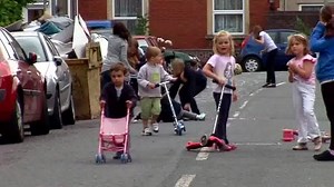 They closed the street to cars. You'll never guess what happened... | Playing Out