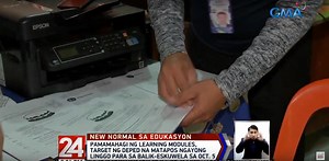 Less than 80% of DepEd modules distributed ahead of school opening