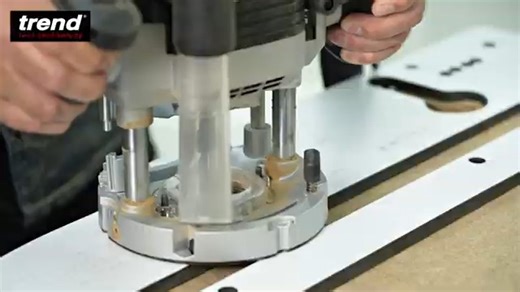 A worktop routing jig for creating mitre joints in laminated, timber and compact laminate surfaces. Trend Kitchen Worktop Jig 700mm. Product code EHTRCTR-KWJ700 Buy online https://www.ept-irl.com/trend-kitchen-worktop-jig-700mm🔥 and in-store. --- while stocks last!! Video source : Trend tools : Hard wearing CNC machined Compact Grade High Pressure Laminate 12mm thick jig that cuts both parts of the joint in 15 minutes including setting up. Left hand and right hand corners, 400mm radius peninsul