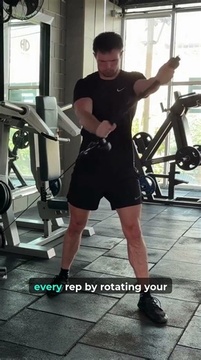 Low To High Cable Woodchop: Core Rotation Mechanics Explained