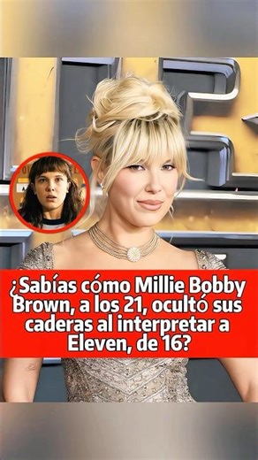 🎬 Did you know this about Millie Bobby Brown? 😱✨ #Shorts #ShortsVideos #ShortsViral