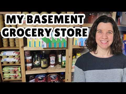 I Built a Grocery Store in My Basement…Here’s What It Looks Like Now!