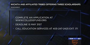 Wichita and Affiliated Tribes offering scholarships for enrolled members
