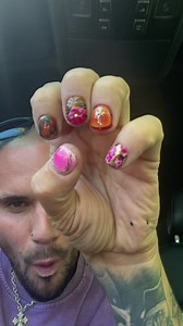 Nail Day: Flowers and Tigers Nail Art by Kylen DeYoung