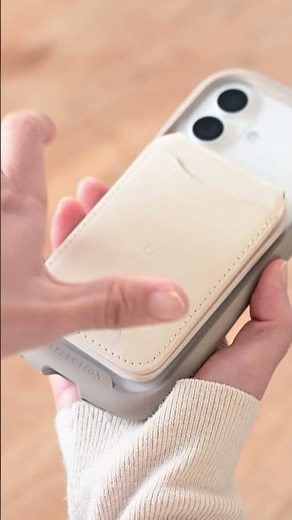 【iFace公式】MagSafe対応カードウォレット「MagSynq Card Wallet」フリップスタンド