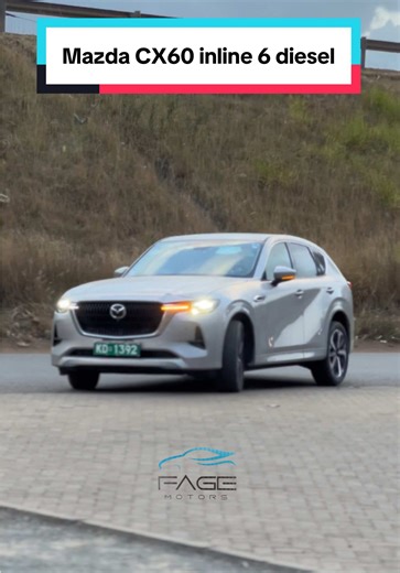 2022 Mazda CX60 Inline 6 Diesel Turbo Now Available!