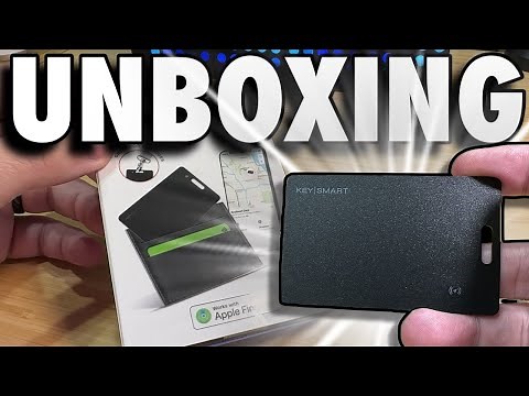 KeySmart SmartCard - First Wireless Charging Apple Find My Tracker