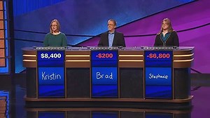 Awkward 'Final Jeopardy' with one contestant is painful to watch (03/12/2015 episode)