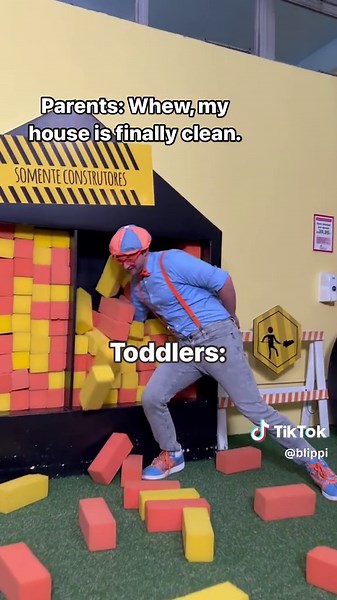 This is fine. Everything’s fine. 🙃 #blippi #parenting #parentlife | BLIPPI