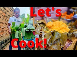 Cooking Ugandan Traditional Food | UGANDAN STAPLE FOOD | VILLAGE COOKING| Kampala