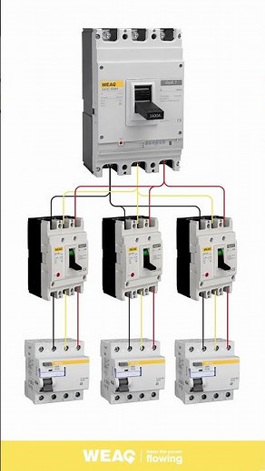 MCCB to RCCB & MCB Wiring Diagram – Step by Step Tutorial.