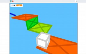 88，3维移动效果---Scratch作品精选（第88期）