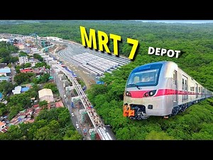 MRT 7 Depot Transforming Manila's Commute | MRT 7 Update