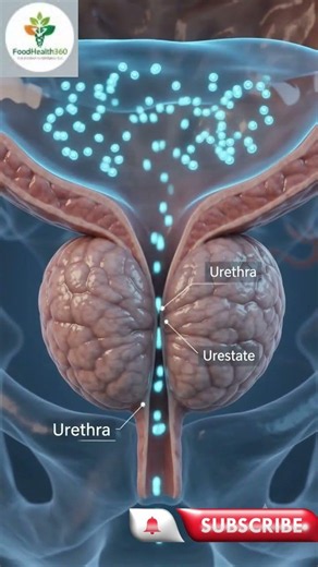 Why Men Over 40 Suddenly Pee More at Night | Enlarged Prostate Explained in 3D #shorts