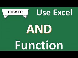 How to use And Function in Excel in Urdu | Excel Functions