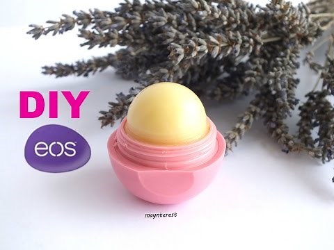 DIY EOS: Homemade lip balm - Organic ingredients