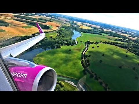*POWERFUL* Airbus A321 Take Off From London Luton - Wizz Air UK