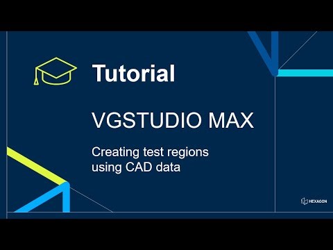 Porosity analysis with P203 - Creating test regions using CAD data