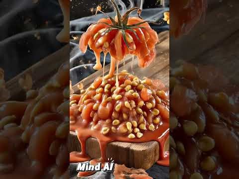 Crystal Tomato Explosion | Surreal Juicy Burst | Mind AI #Shorts