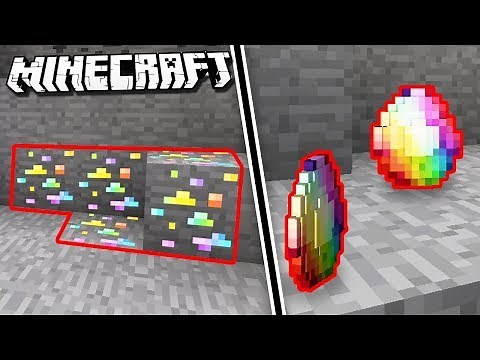 How to FIND RAINBOW DIAMONDS in Minecraft