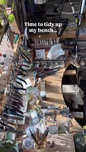 13K views · 951 reactions | How often do you tidy your bench? ⚒️ I’d...
