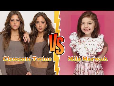 Clements Twins (Ava & Leah) VS Mila Marwah (Anasala Family) Transformation ★ From Baby To 2026