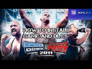 How to install SmackDown VS Raw 2011 RPCS3+DLCS