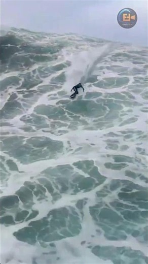 Nazaré Big Waves 🌊 Jet Ski Rescues & Extreme Surfing | Portugal #surf #waves #engfilm