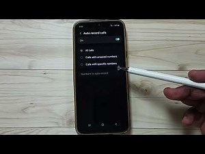 Samsung Galaxy A16 5G: How to Enable Auto Call Recording for Selected Numbers | Quick Guide
