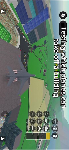 Can planes take off a building? #ptfs #roblox #game_boy #takeoff #pilot