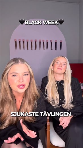 Hello Bombshell ® Hair Extensions on Instagram: "SJUKSTE BLACK WEEK TÄVLINGEN!!🖤💋 Du har chans att vinna: 1. Valfri färgbehandling, Balayage, slingor & färg 2. Full hårförlängning med Bombshell Extensions 3. Lyxig spa behandling med headspa & vårdande inpackning Det du behöver göra för att kunna delta är: Lägga en order på hellobombshell.se under Black Week För en extra stor chans att vinna gilla & kommentera denna video🥰 Tävlingen avslutas 30/11!✨ Lycka till babes!!