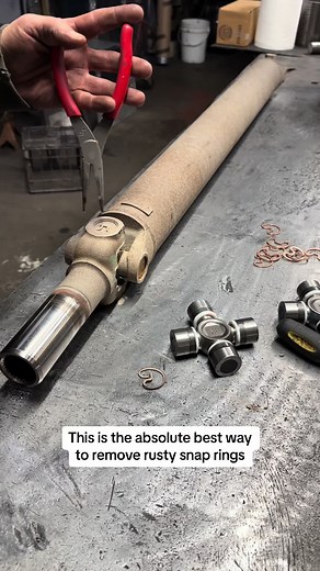 Best Method for Removing Rusty Snap Rings
