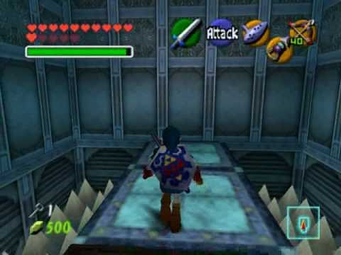 Legend of Zelda Ocarina of Time, Gold Skulltulas: Water Temple