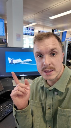 Tracking data suggests a U.S. navy drone that was monitoring Strait of Hormuz may have gone down