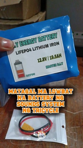 337K views · 2.8K reactions | Another order battery ng sounds system ng tricycle  #diy #diyprojects #diybattery #lifepo4battery | Jessie Abarquez | Facebook