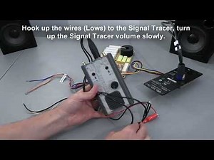 How to Test a Passive Crossover with a Signal Tracer.