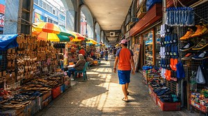 Strolling through the historic center of Cebu City