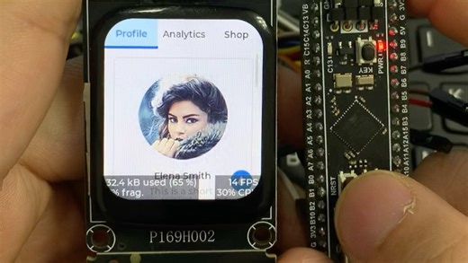 STM32F411 LVGL测试