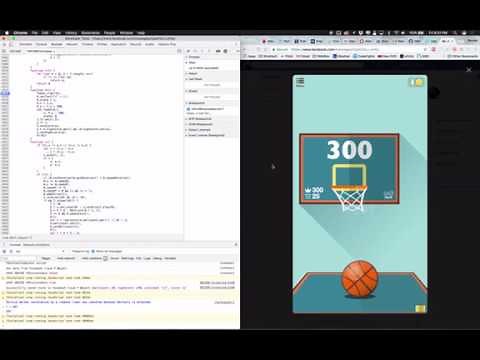 How I HACKED Basketball FRVR on Facebook to get THE HIGHSCORE (TUTORIAL)