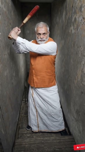 Granny Roll Play Narender Modi 😄👍 #granny #gaming #shorts