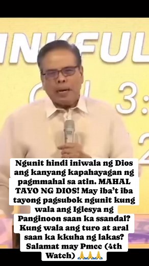 7.1K views · 501 reactions | Be grateful for a faith family. Galatians 6:2, Carry each other's burdens, and in this way, you will fulfill the law of Christ. We are not exempt from trials and suffering, but the support of a faith community makes all the difference. Be grateful for the strength and comfort a church family provides during trials. #PMCC4WATCH #proud4thwatcher #apostolicteaching #worshipwithus #SundayService #churchfamilylove | Genesis Santos | Facebook