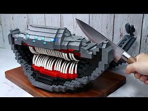 Hunting the World's Largest LEGO Sea Creature El Gran Maja IRL | RARE Food LEGO Cooking ASMR