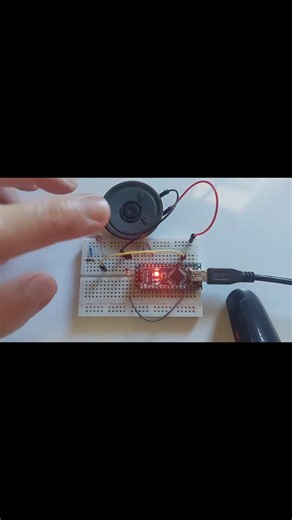 Arduino cricket audio simulation with speaker