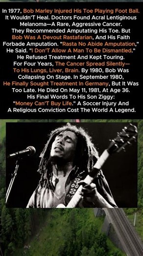 Bob Marley’s Final Years - A Soccer Injury That Cost the World a Legend