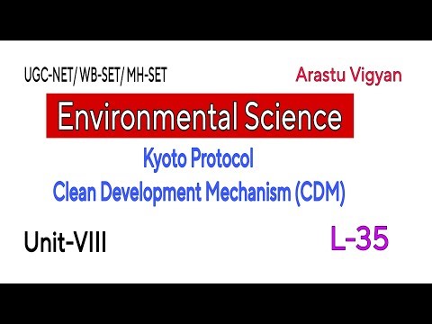 Kyoto Protocol/ Clean Development Mechanism/ Unit-8 #ugcnet #environmentalscience